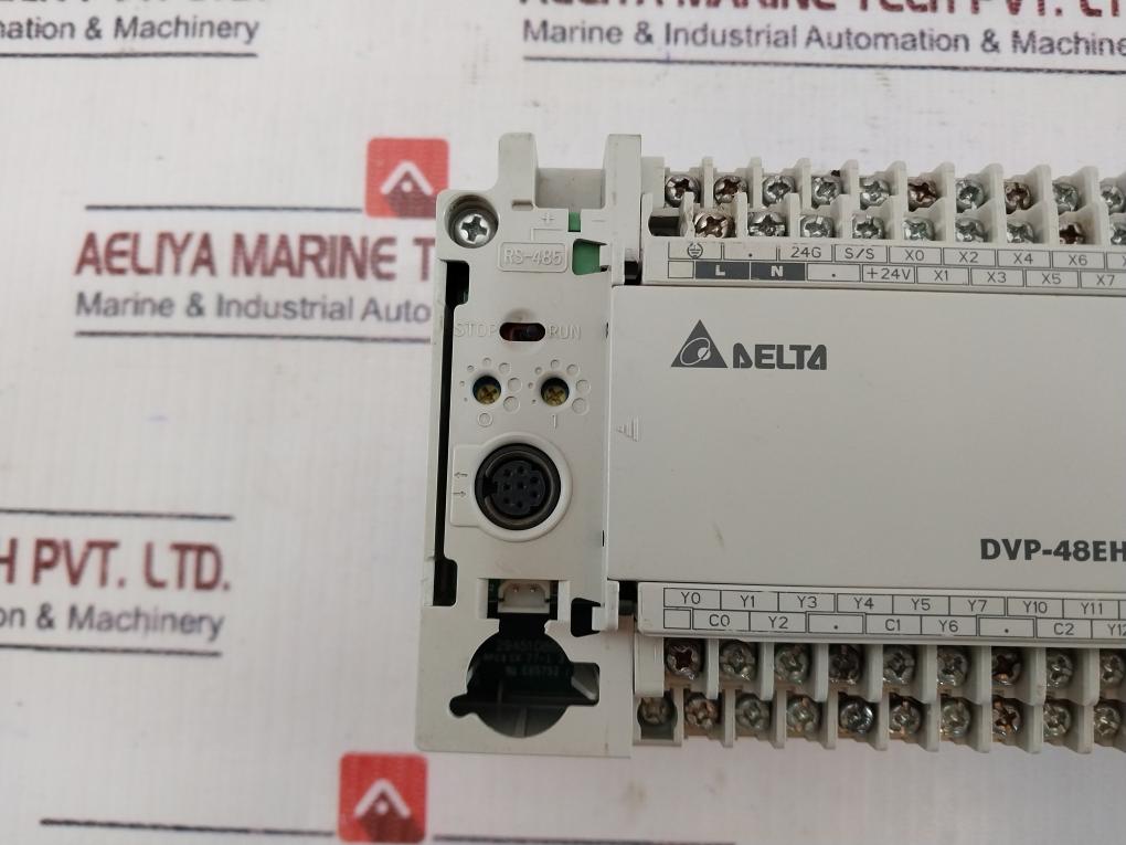 Delta Dvp48Eh00R2 Plc Controller 48 Points 100-240Vac 2.0A Output