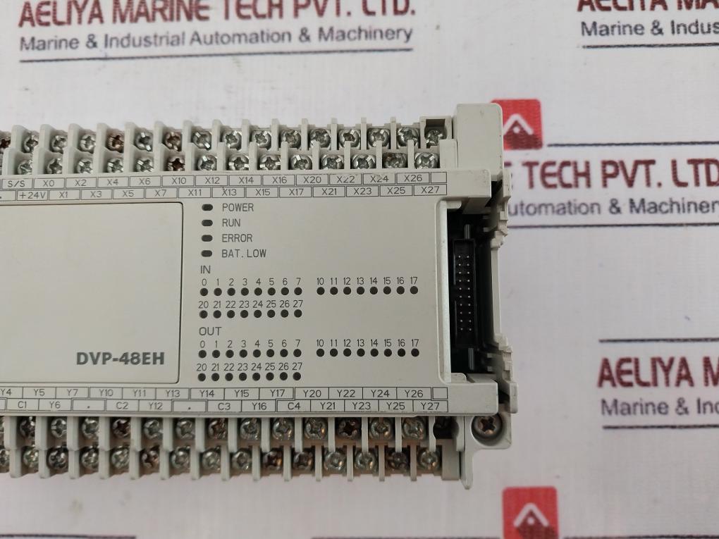 Delta Dvp48Eh00R2 Plc Controller 48 Points 100-240Vac 2.0A Output