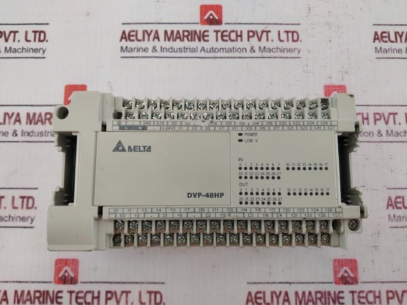 Delta Dvp48Hp00R Plc Digital Input/Output Point Extension Unit 48Hp00R0W15530041