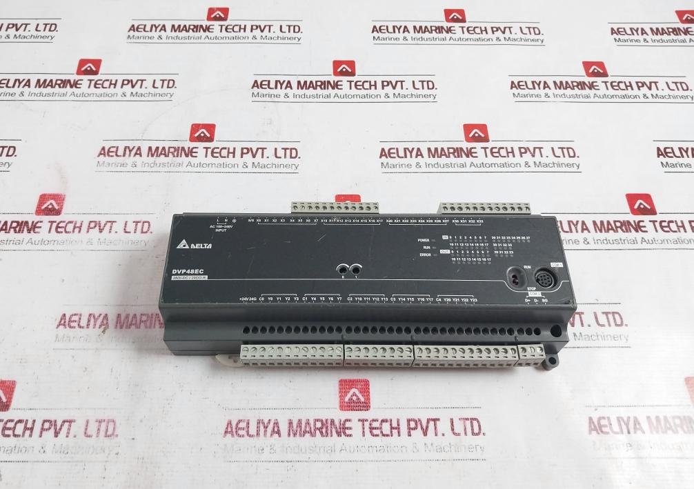 Delta DVP48EC00R3 Programmable Logic Controller DVP Series 100-240VAC