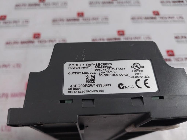 Delta DVP48EC00R3 Programmable Logic Controller DVP Series 100-240VAC