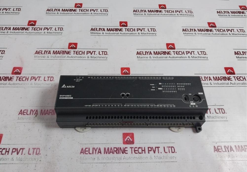 Delta DVP48EC00R3 Programmable Logic Controller DVP Series 50/60 HZ 22.5VA MAX