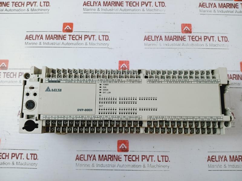 Delta Dvp80Eh00R2 Programmable Controller 100-240Vac 50/60Hz 30Va Max