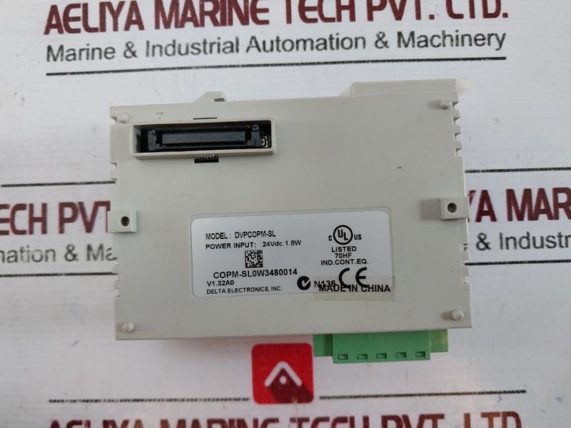 Delta Dvpcopm-sl Communication Module 24Vdc 1.8W V1.32A0