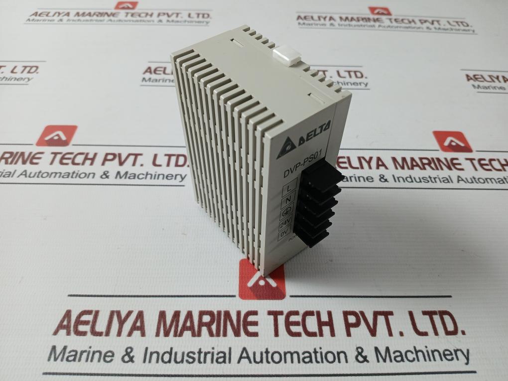 Delta Dvpps01 Plc Power Supply Module 100-240Vac 50/60Hz 24Vdc 1.0A