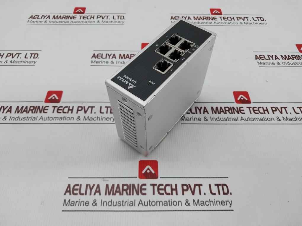 Delta Dvs-005i00 Industrial Ethernet Switch Unmanaged 5 10/100base-t(X) Ports