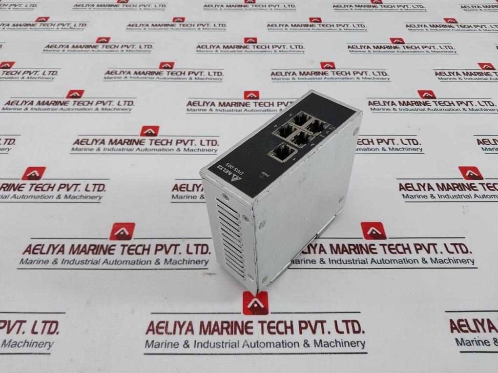 Delta Dvs-005i00/dvs-005100 Unmanaged Industrial Ethernet Switch 12-48vdc