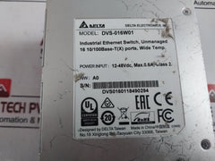 Delta Dvs-016W01 Unmanaged 16 Industrial Ethernet Switch Class 2