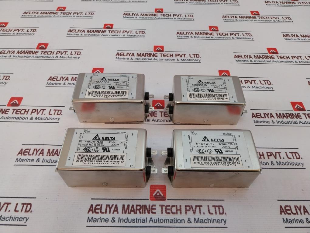 Delta Electronics 10Dccg5B Emi Filter 30Vdc 10A