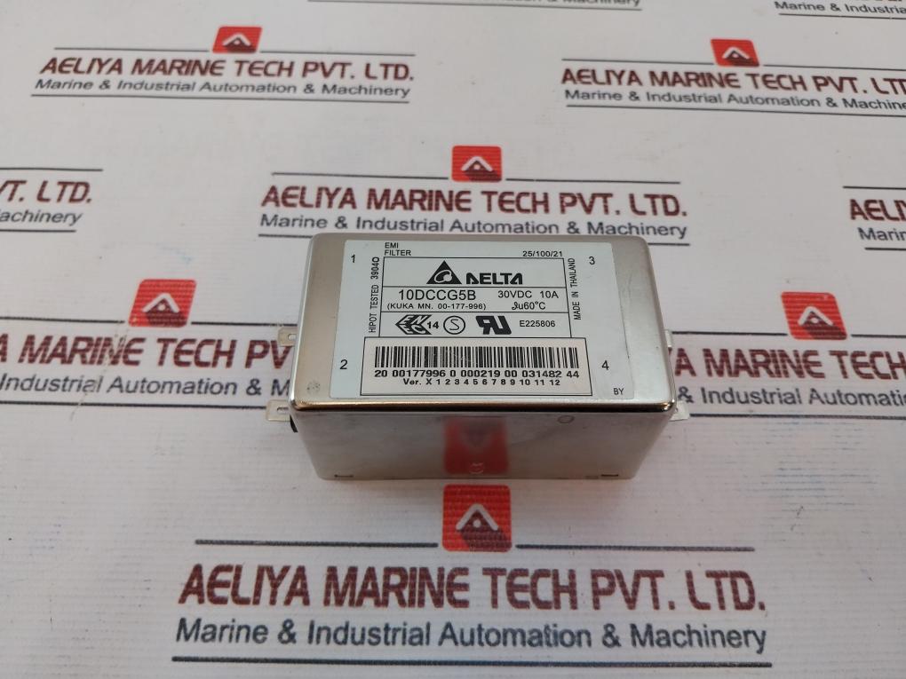 Delta Electronics 10Dccg5B Emi Filter 30Vdc 10A