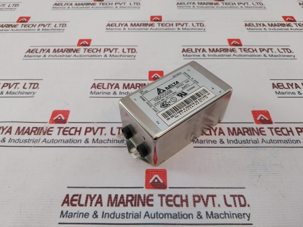 Delta Electronics 10Dccg5B Emi Filter 30Vdc 10A