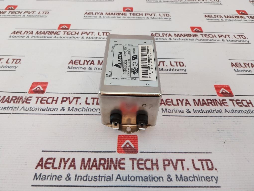 Delta Electronics 10Dccg5B Emi Filter 30Vdc 10A