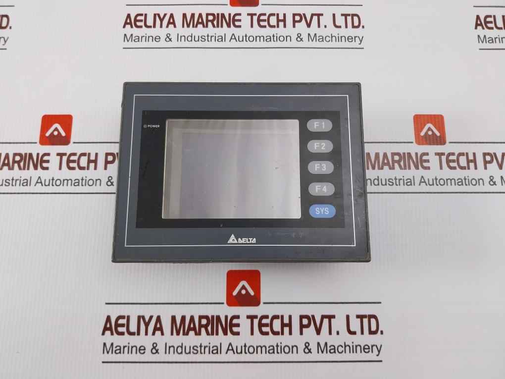 Delta Electronics 140 Ma Human Machine Interface (Hmi) Operator Panel