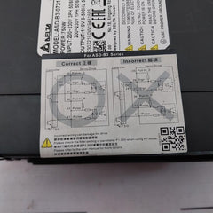 Delta Electronics ASD-B3-0721-L Servo Drive AC 220V 750W