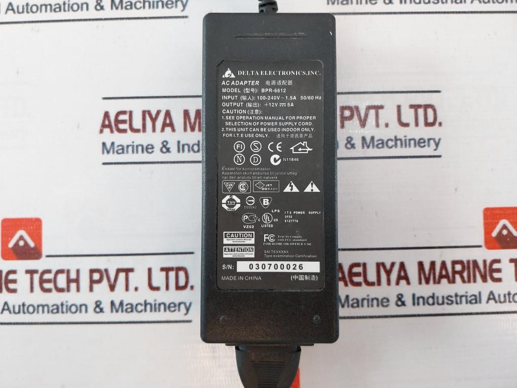 Delta Electronics Bpr-6612 Honglin Ac Adapter