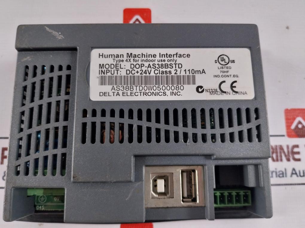 Delta Electronics Dop-as38bstd Human Machine Interface