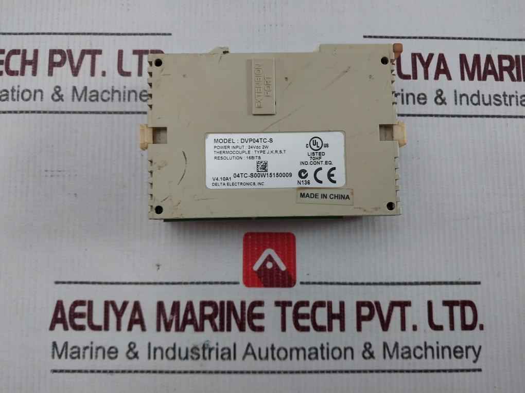 Delta Electronics Dvp04Tc-s Plc Temperature Measurement Module 24Vdc 2W