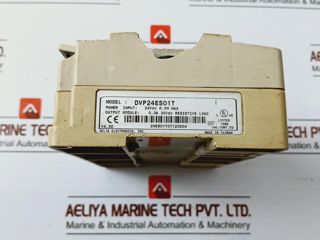 Delta Electronics Dvp24es01t Plc Microprocessor Unit (Mpu) 24vdc 6.5w