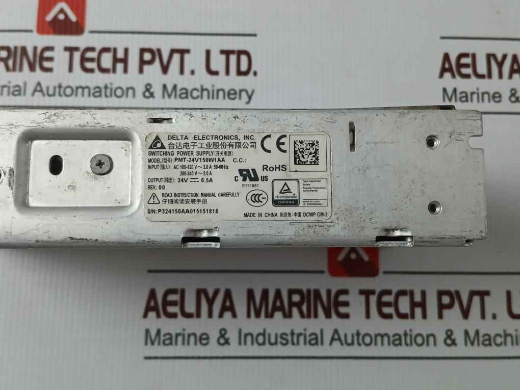 Delta Electronics Pmt-24V150W1Aa Switching Power Supply Dcwp Cm-2