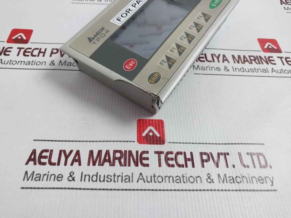 Delta Electronics Tp04G-as2 Hmi Terminal Panel (Without Battery) (Not Working)