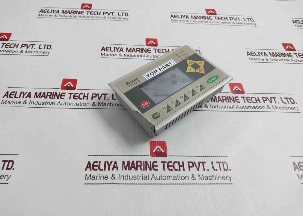 Delta Electronics Tp04G-as2 Hmi Terminal Panel (Without Battery) (Not Working)