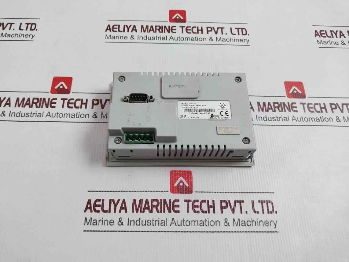 Delta Electronics Tp04g-as2 Hmi Terminal Panel 24vdc 3.5w V1.08