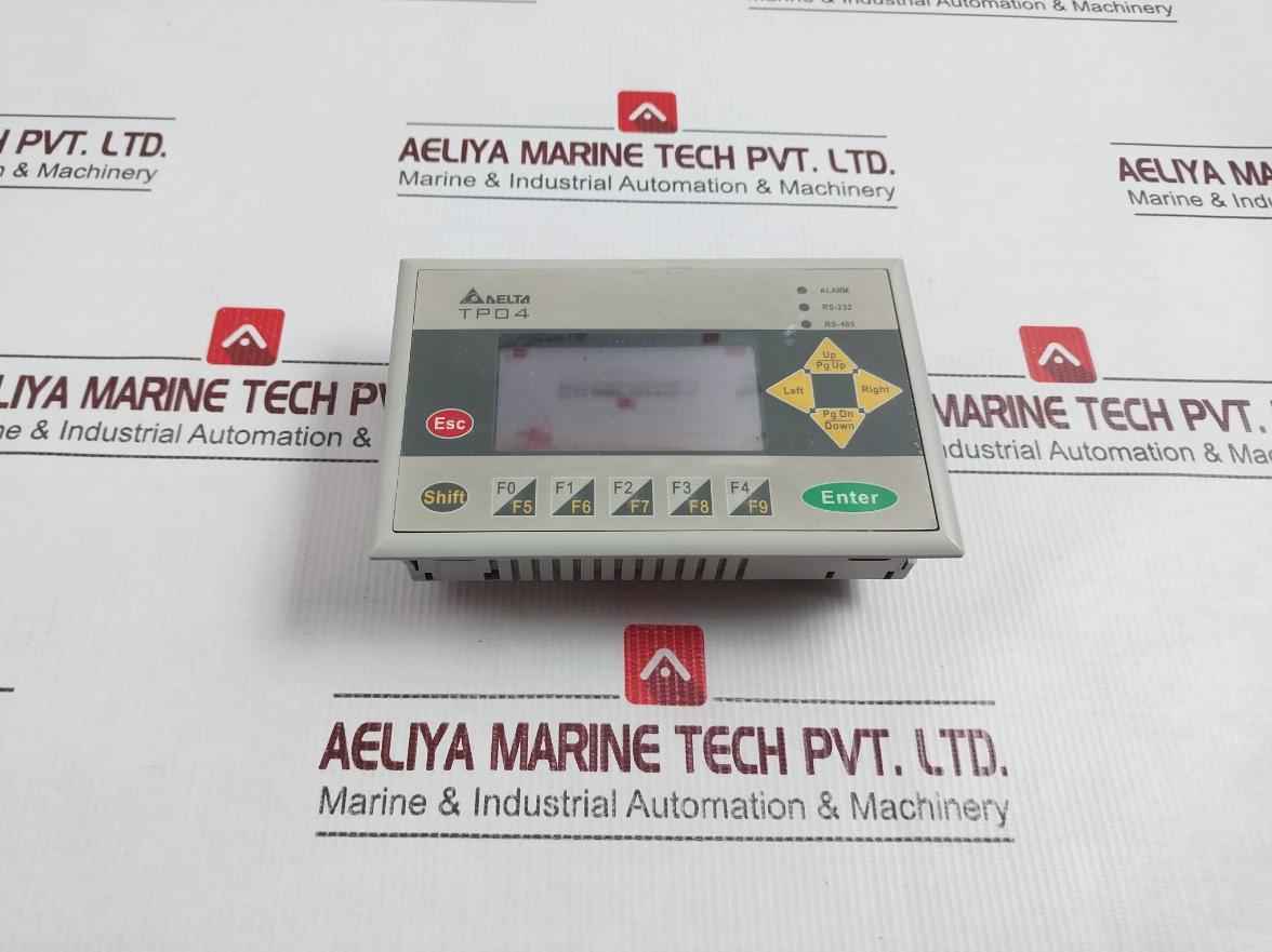 Delta Electronics Tp04g-as2 Hmi Terminal Panel 24vdc 3.5w V1.08