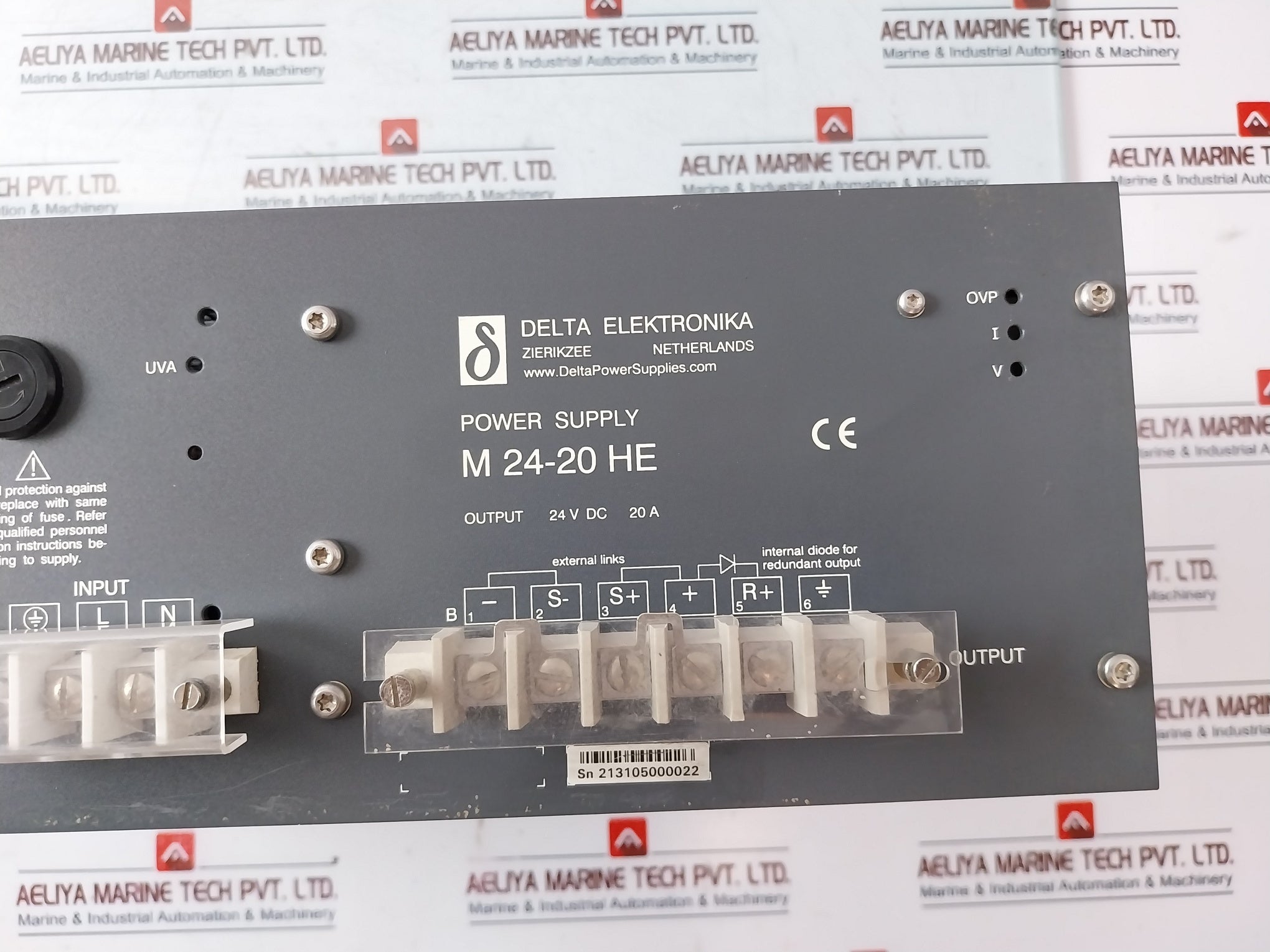 Delta Elektronika M 24-20 He Power Supply 230V 3.6A 50/60Hz