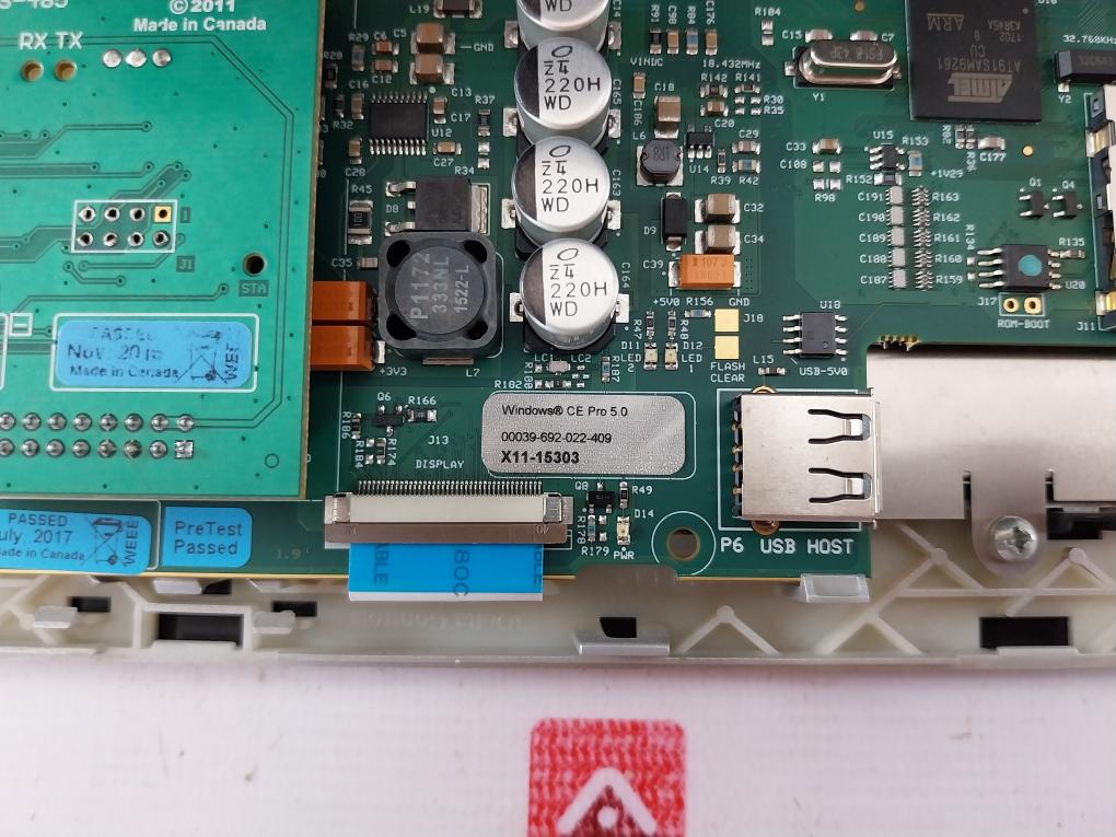 Delta Etch-7Et Backnet Controller Touch Screen Panel Rev 1.3 24Vac 50/60Hz