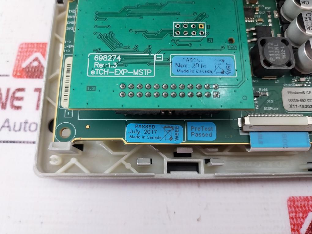 Delta Etch-7Et Backnet Controller Touch Screen Panel Rev 1.3 24Vac 50/60Hz