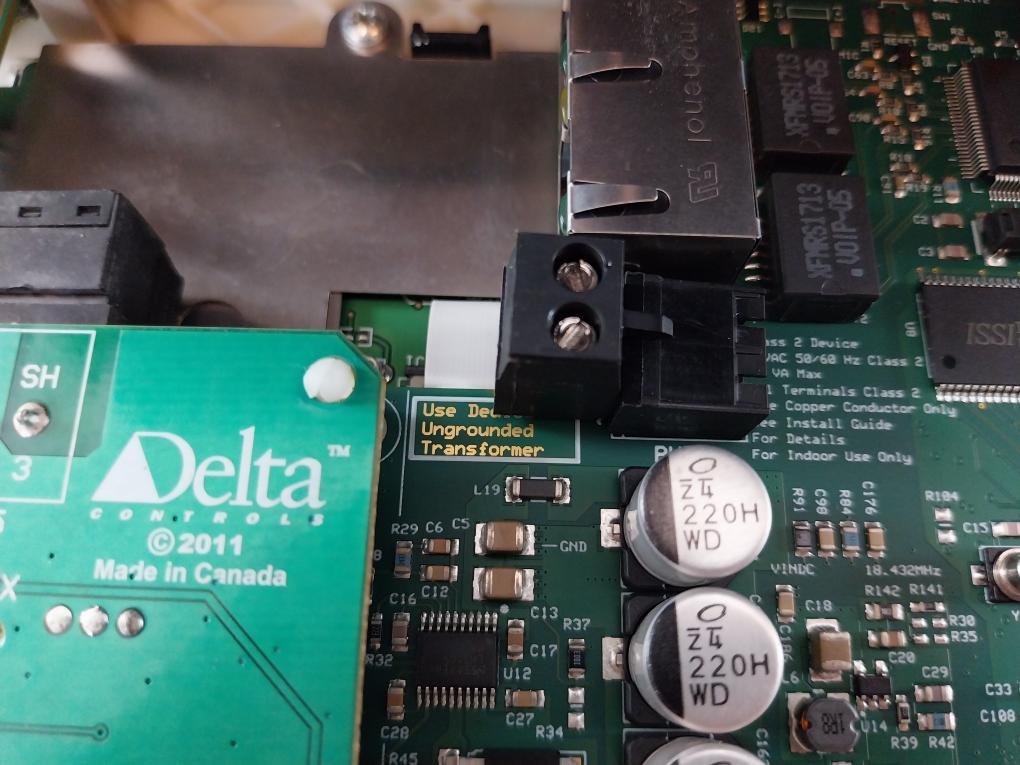 Delta Etch-7Et Backnet Controller Touch Screen Panel Rev 1.3 24Vac 50/60Hz