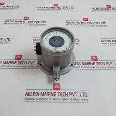 Delta F25Zmø100 Bar Pressure Gauge 24 Vdc 0–4 Bar