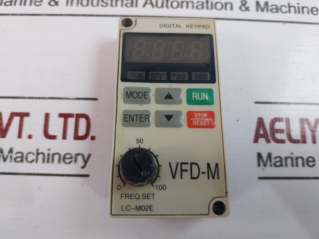 Delta Lc-m02E Digital Keypad Operation Panel Vfd-m Lcm02E06W33410722, 0-100
