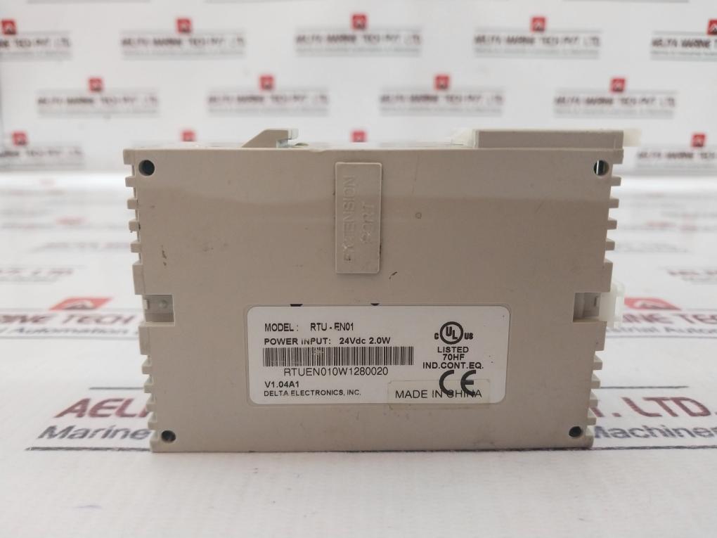 Delta Rtu-en01 Modbus Tcp Remote I/O Communication Module 24Vdc 2.0W V1.04A1