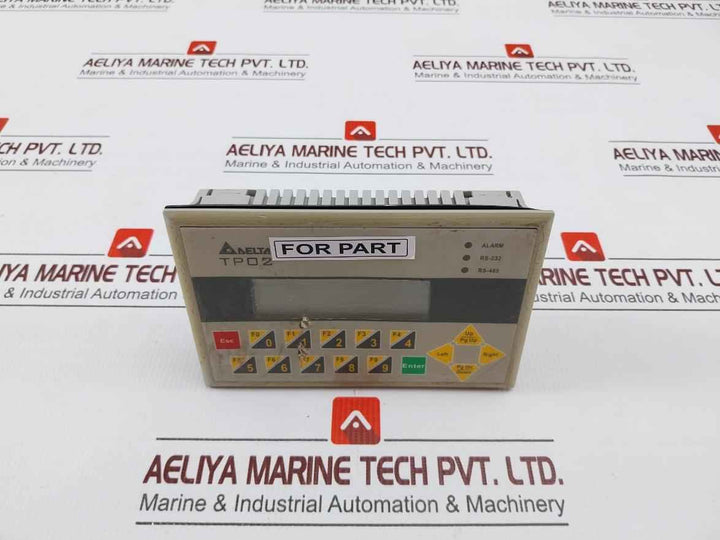 Delta Tp02g-as1 Text Hmi Panel(Not Working)
