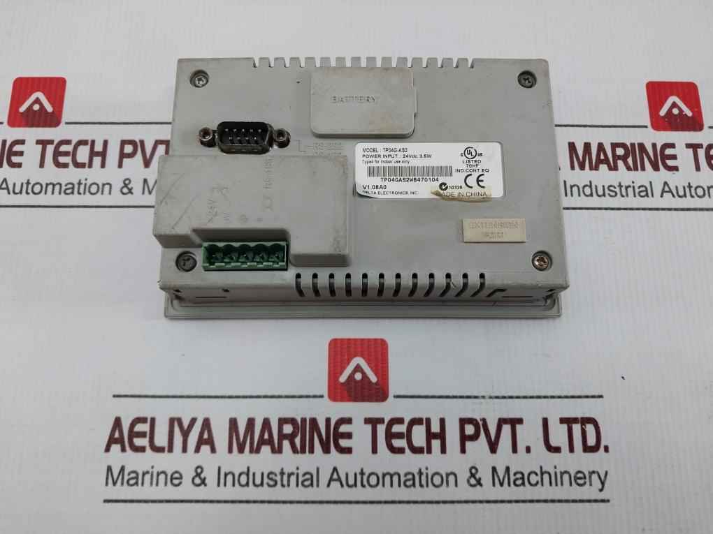 Delta Tp04g-as2 Terminal Panel V1.08a0 24vdc (not Working)