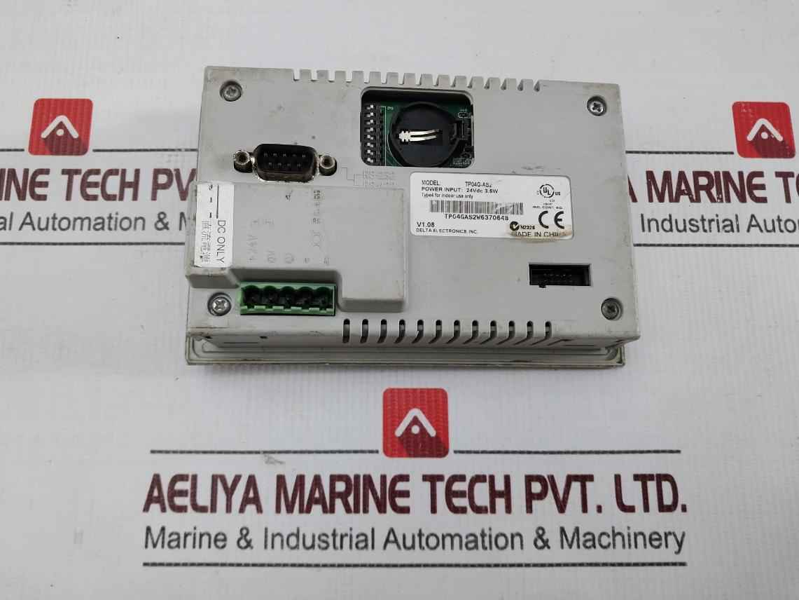 Delta Tp04g-as2 Terminal Panel Tp04 V1.08 24vdc (not Working)