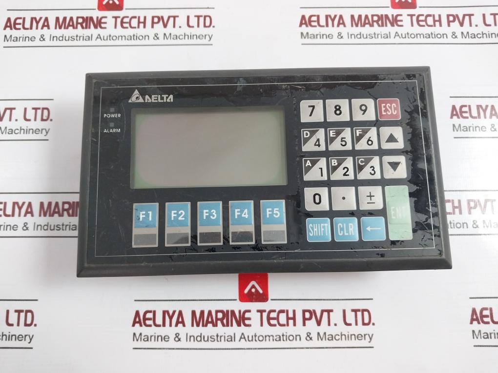 Delta Tp05G-bt2 Human Machine Interface Text Panel 24Vdc 1.8W