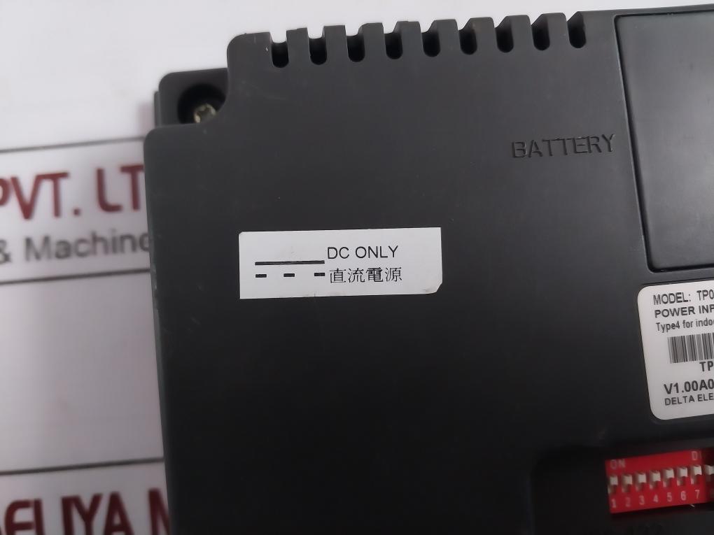 Delta Tp05G-bt2 Human Machine Interface Text Panel 24Vdc 1.8W