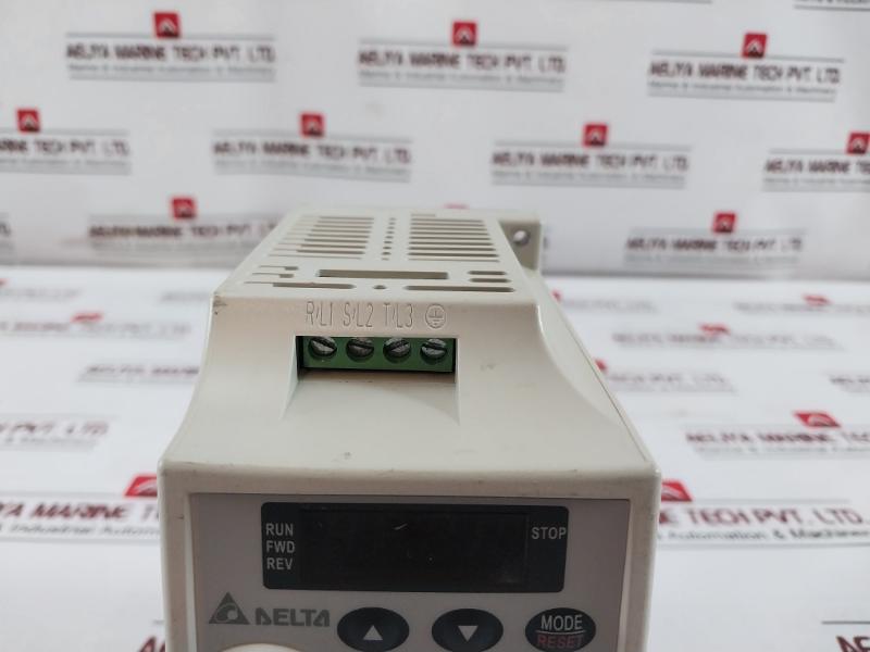 Delta Vfd004L21A 3-phase Ac Variable Frequency Drive Ver 01.50 1-400Hz E176972