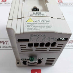 Delta Vfd004M21A-za Ac Drive 200-240V 50/60Hz 03.13 2.5A