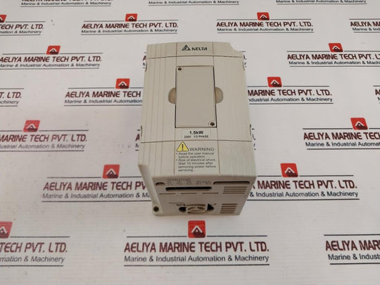 Delta VFD015M21B-Z Inverter AC-Drive 3PH 0.-240V 7.0A 2.7KVA