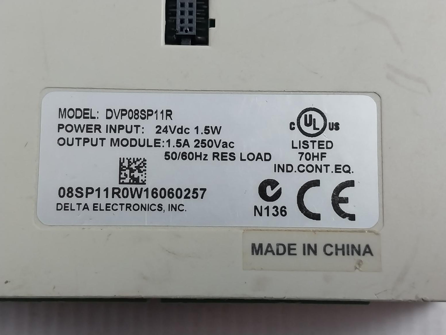Delta Dvp-08Sp Digital Input-output Module