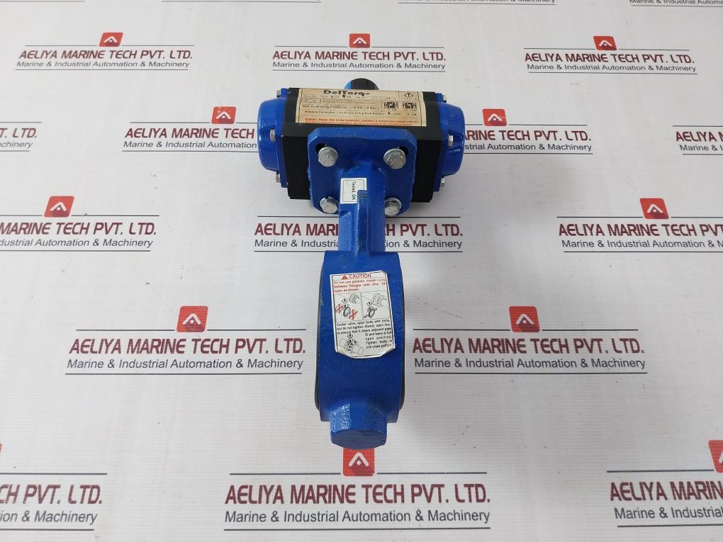 Deltorq Da Inlet Actuated 2-way Valve Size 055 116 Psi (8 Bar)