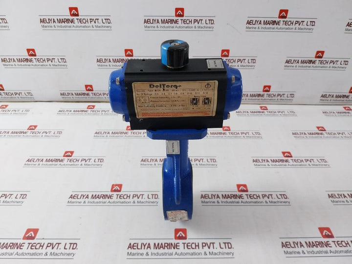 Deltorq Da Inlet Actuated 2-way Valve Size 055 116 Psi (8 Bar)