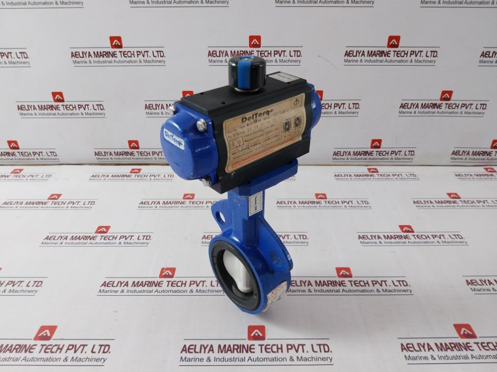 Deltorq Da Inlet Actuated 2-way Valve Size 055 116 Psi (8 Bar)