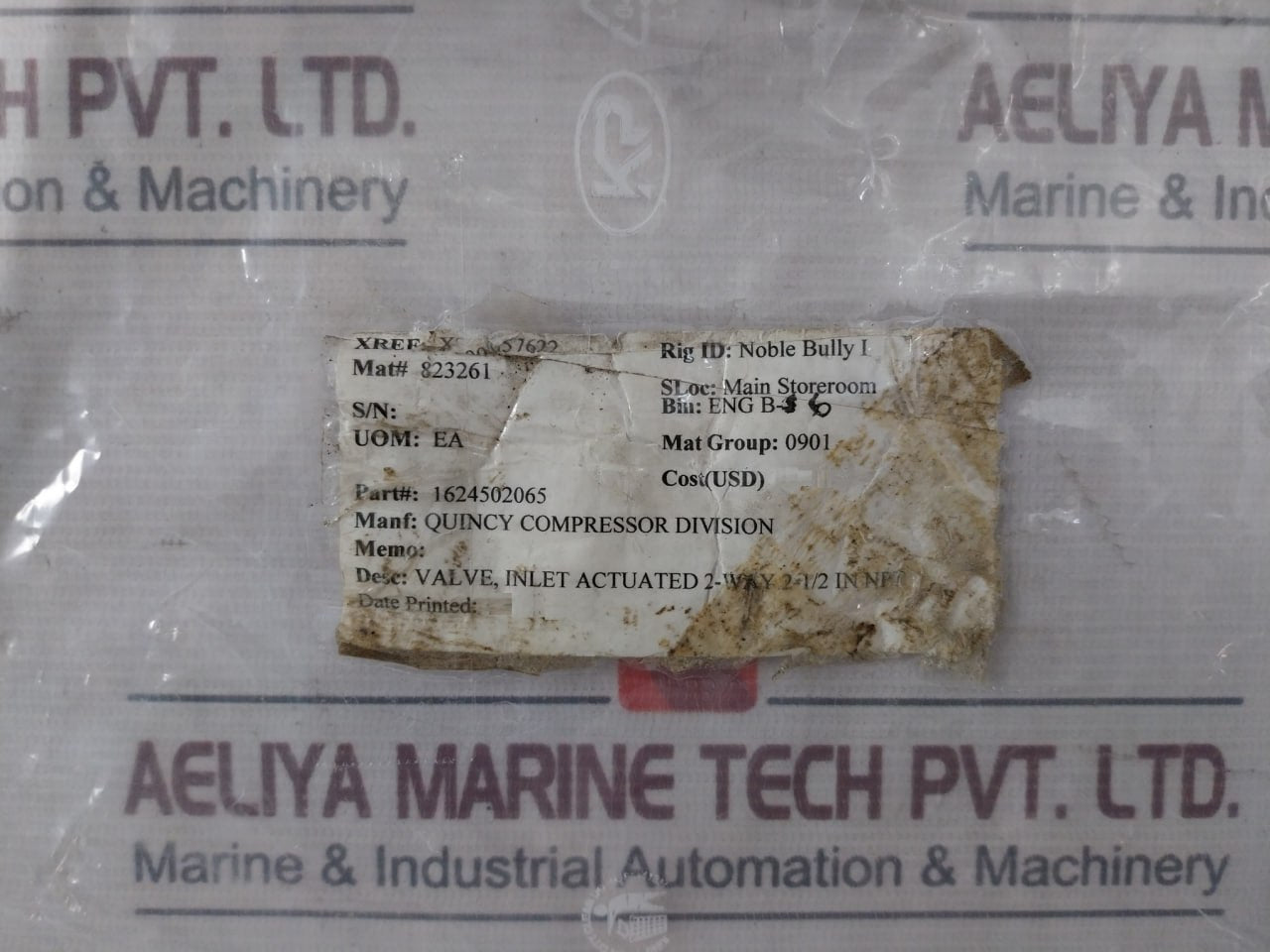 Deltorq Da Inlet Actuated 2-way Valve Size 055 116 Psi (8 Bar)