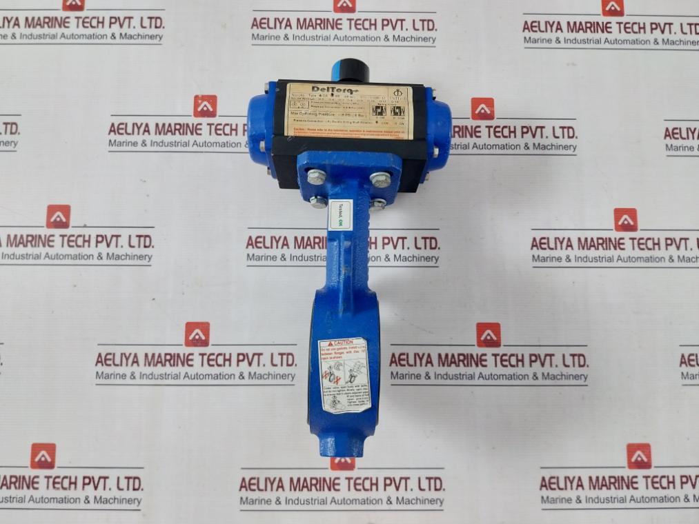 Deltorq Da Inlet Actuated 2-way Valve Size 055 116 Psi (8 Bar)