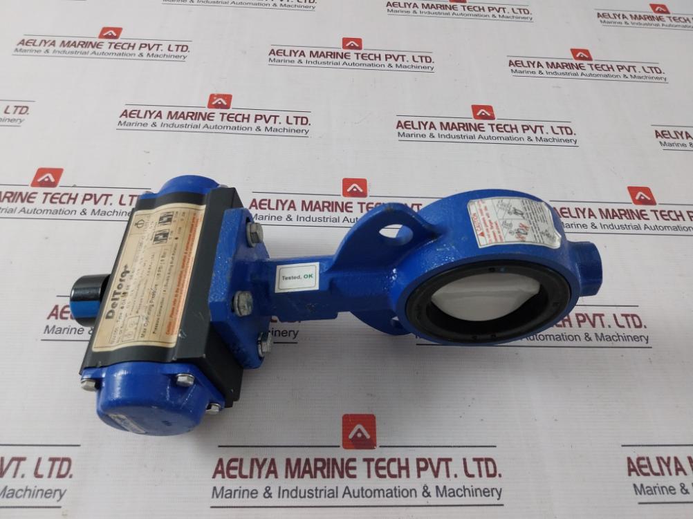 Deltorq Da Inlet Actuated 2-way Valve Size 055 116 Psi (8 Bar)