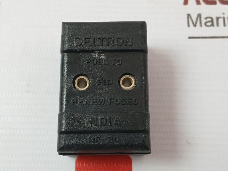 Deltron Mf-20 Dep Dual Fuse Holder